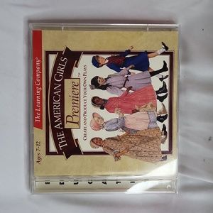 The American Girls Premiere Computer Game 2 disc 1997 vintage learning company